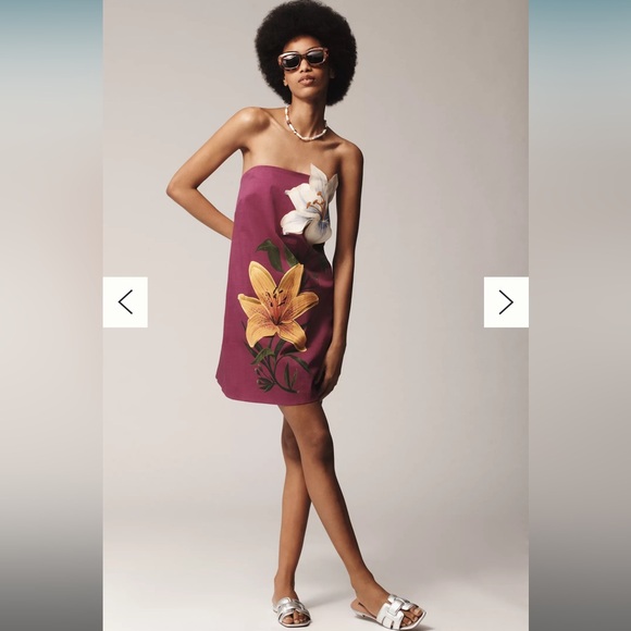 FARM Rio Purple Dress with Yellow Floral Design - Picture 2 of 13